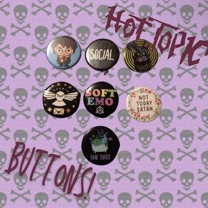 Hot Topic Buttons